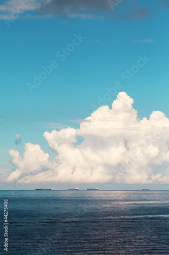 Wallpaper Mural Cloud and ships.. Torontodigital.ca