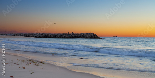 Cottesloe Beach  sunset coast  Australia