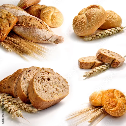 Panel kuchenny z motywem chleb