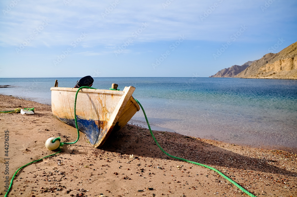 Boat on the beach