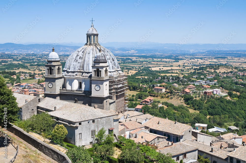 Cathedral of St. Margherita. Montefiascone. Lazio. Italy.