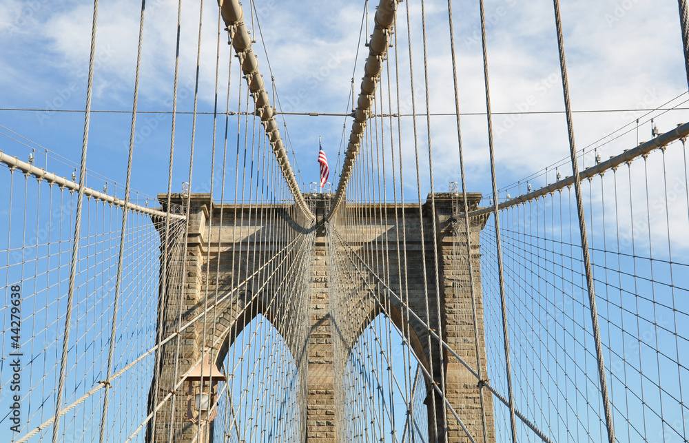 Fototapeta premium Puente de Brooklyn