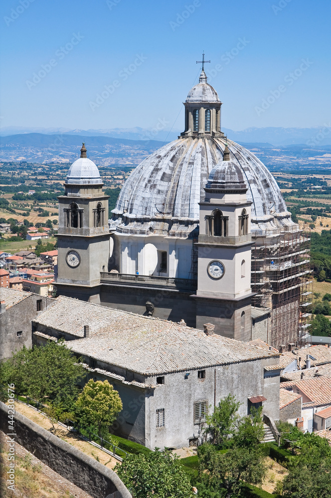 Cathedral of St. Margherita. Montefiascone. Lazio. Italy.