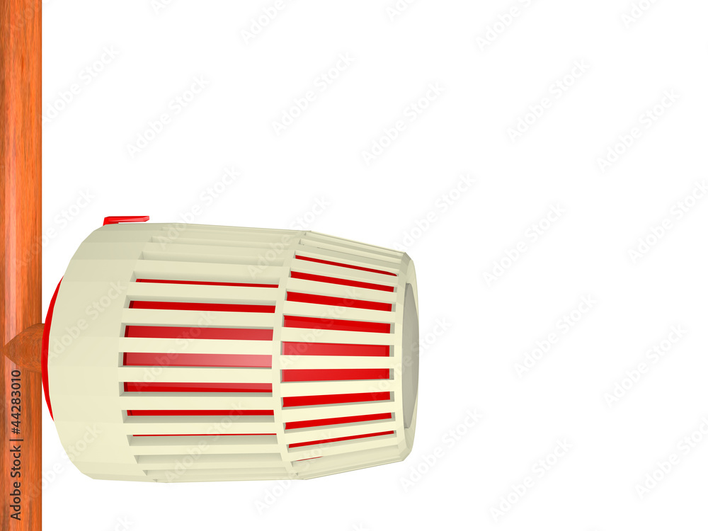 thermostat on white background - 3D thermostat on white background - 3D