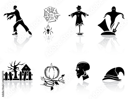 Halloween icons