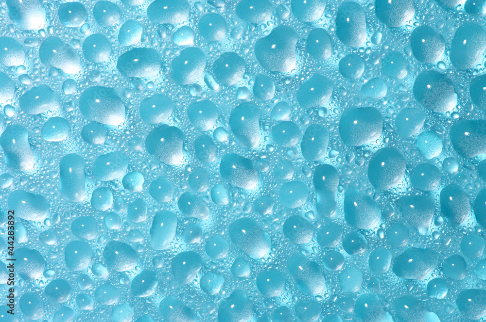 Large water drops Large water drops
