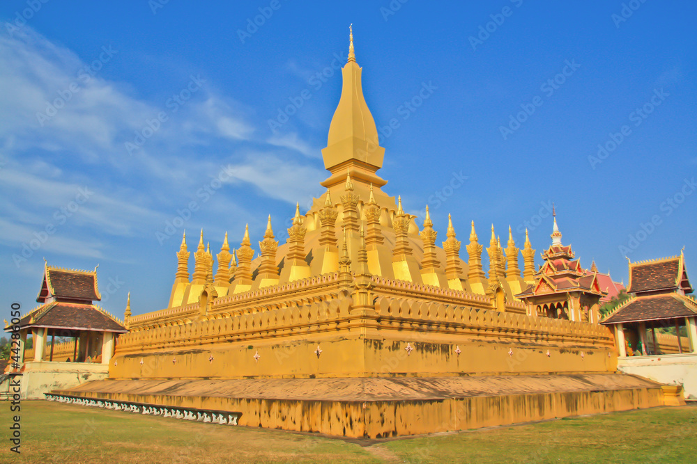 Pagoda at Laos