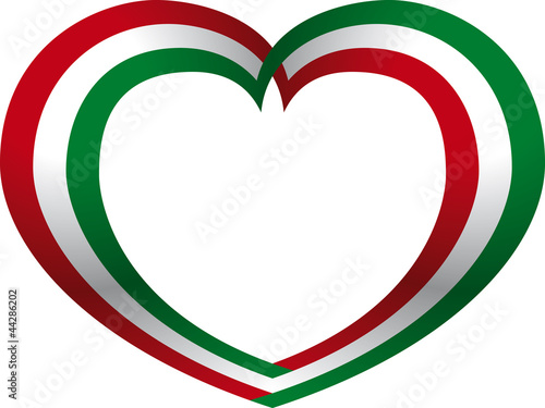 Italia logo cuore - Love Itay logo