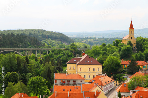 Vászonkép Veszprem in Ungarn