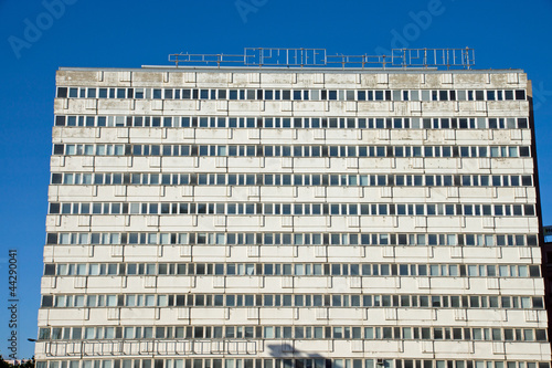 Empty apartment building in Berlin