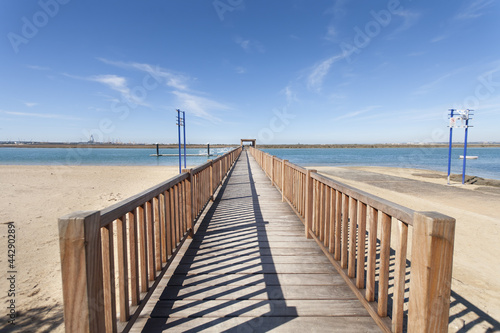 pier in a beach © Jarp