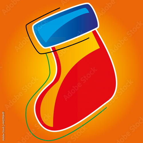 Weihnachten Socke Stiefel Dekoration