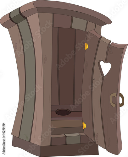 cartoon toilet WC