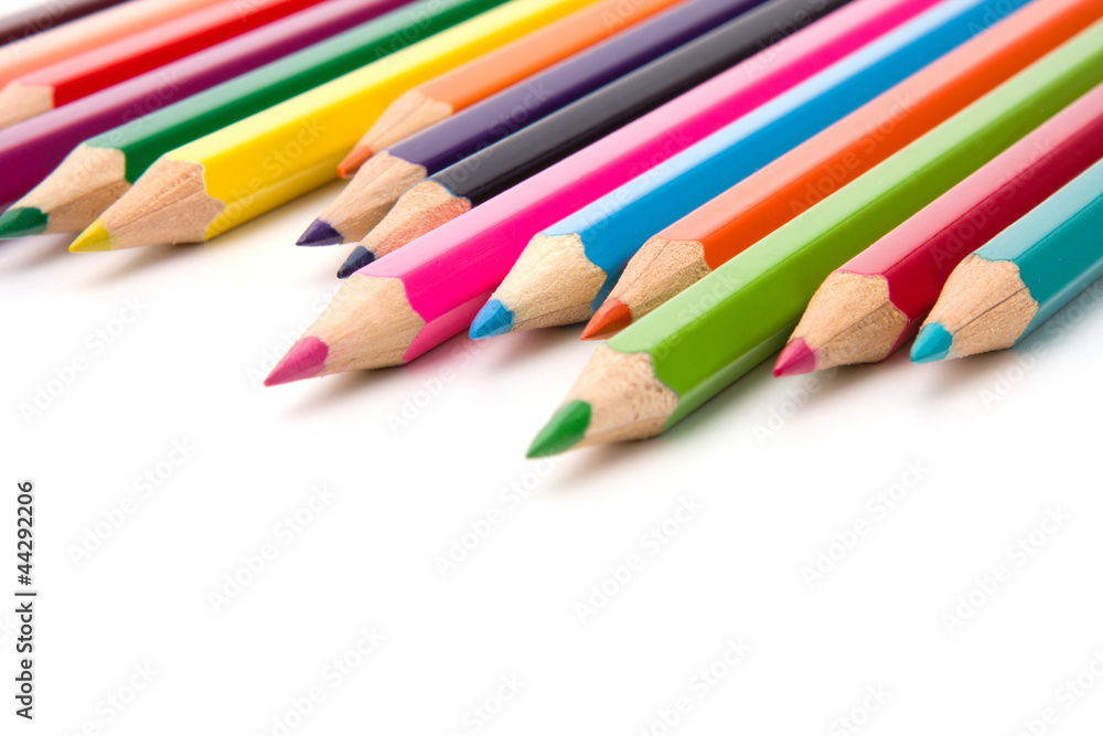 Colouring crayon pencils Colouring crayon pencils