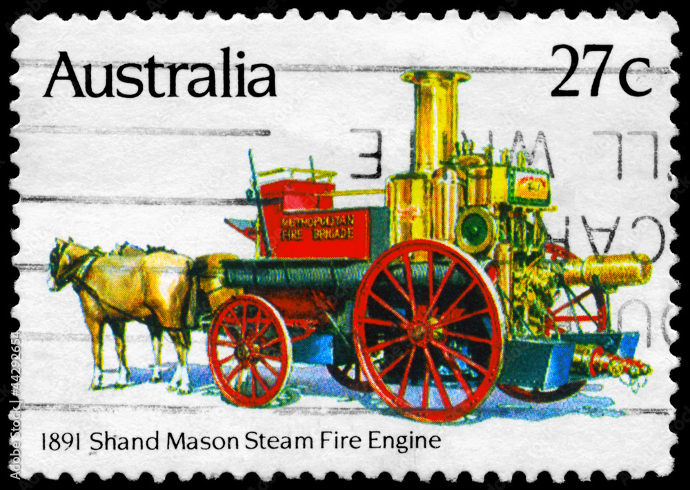 AUSTRALIA - CIRCA 1983 Shand Mason Steam