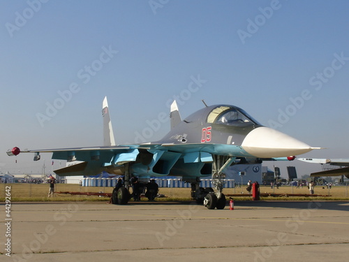 Jet fighter Su-34