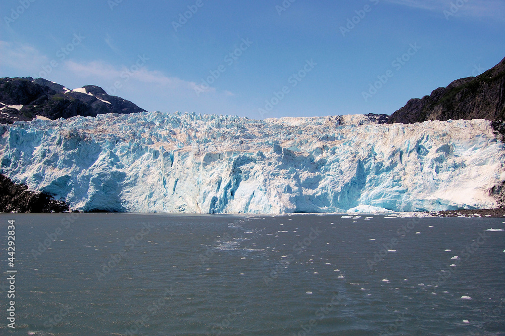 Tidewater Glacier in Kenai Fjord, Alaska Tidewater Glacier in Kenai Fjord, Alaska