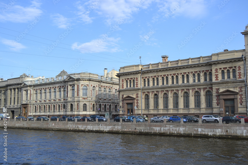 Fontanka Embankment. St.Petersburg