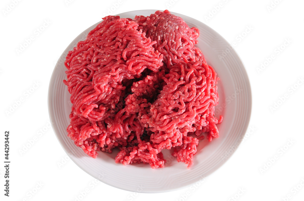 Mince meat. Isolated Mince meat. Isolated