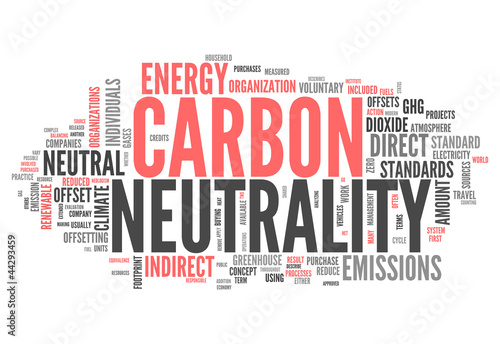 Word Cloud "Carbon Neutrality"