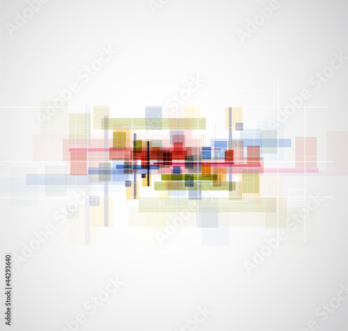 Abstract bright futuristic technology dinamic fade background