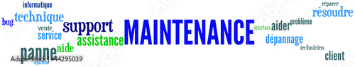 Nuage de mot : Maintenance
