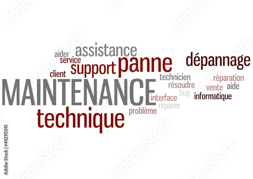 Nuage de Mots : Maintenance