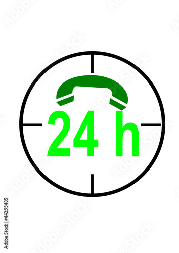 24 h Logo