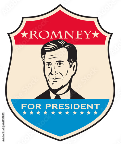 Mitt Romney For American President Shield