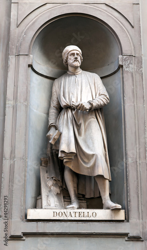 Canvas Print Donatello (1386 – 1466) - Renaissance artist and sculptor