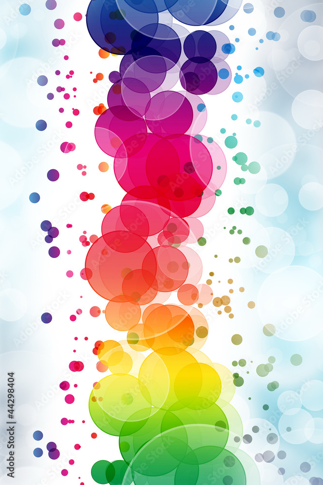 Abstract on a colorful background digital bokeh effect Abstract on a colorful background digital bokeh effect