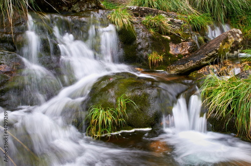 Cadarnoxo Waterfall, Boiro, Pontevedra, spain