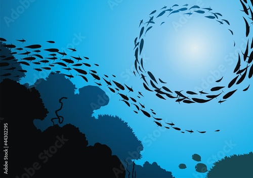 Flight of fishes