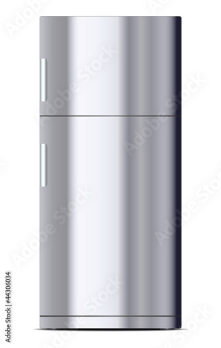 Metallic refrigerator
