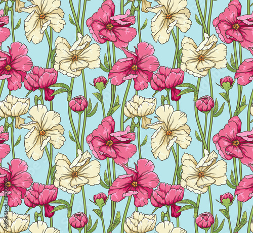 Floral seamless pattern