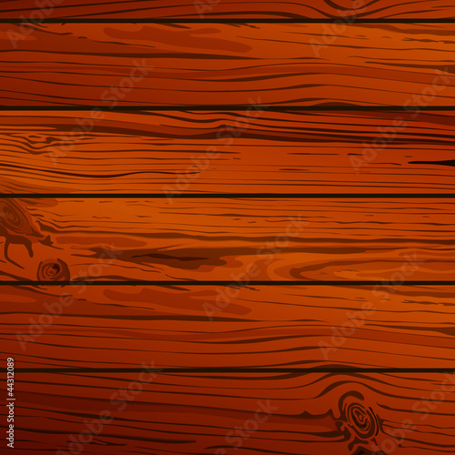 Vector illustration of wood planks