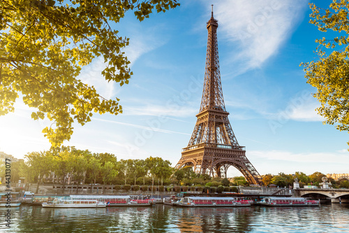 Obraz na plátně Tour Eiffel Paříž Francie