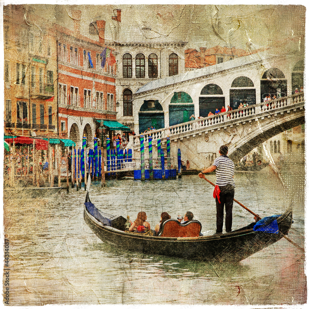 Obraz premium pictorial Venice,artistic picture