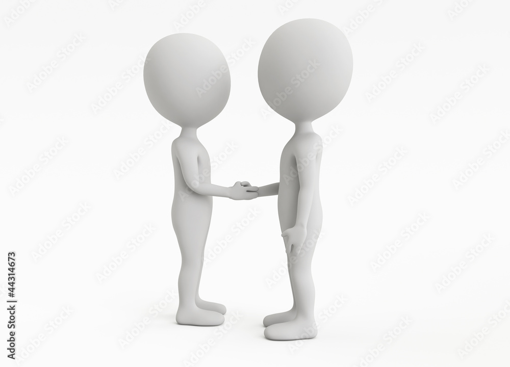3d humanoid character businessman 3d humanoid character businessman