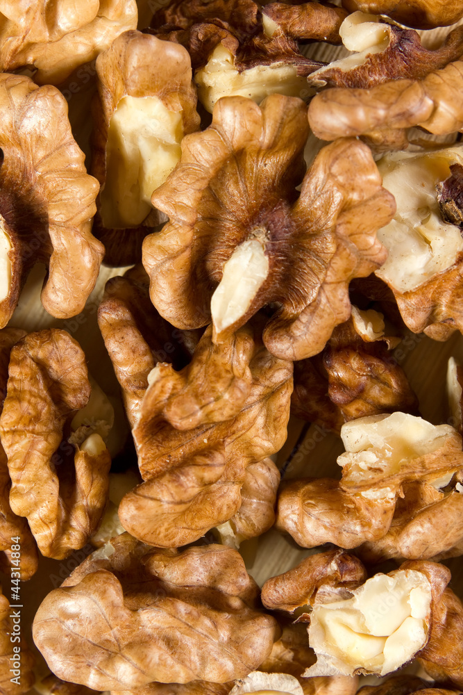 Walnuts background Walnuts background