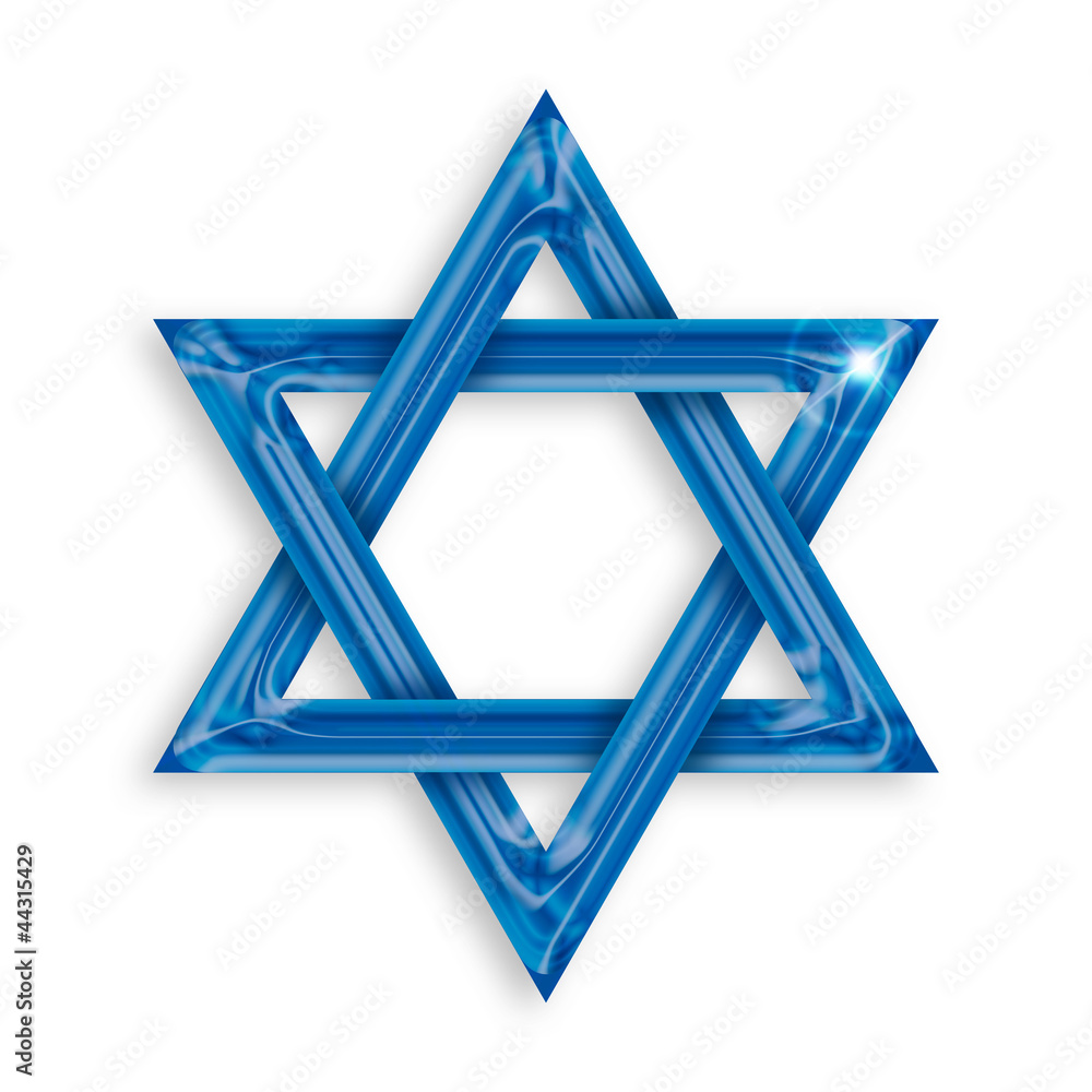Fototapeta premium the star of david