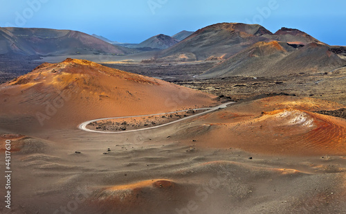 Mountains of fire, Timanfaya National Park in Lanzarote