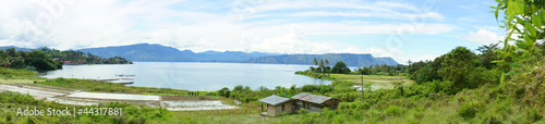 Panorama of Lake toba