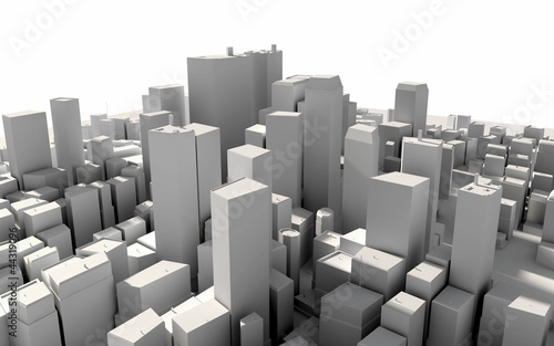 3d city