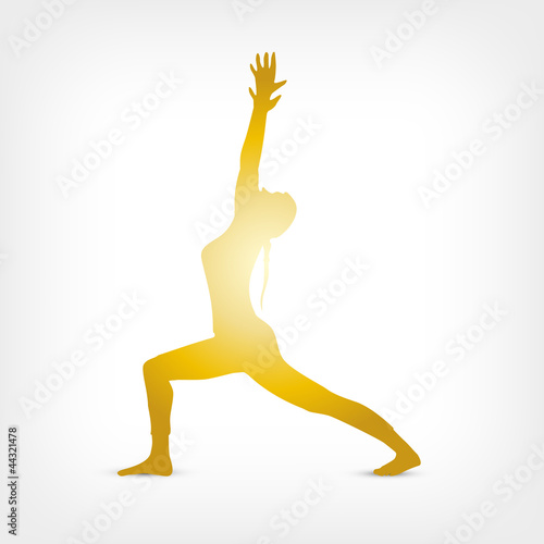 Virabhadrasana I Gold