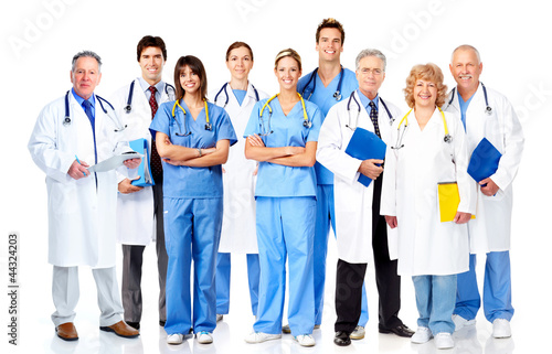 Group of medical doctors. #44324203