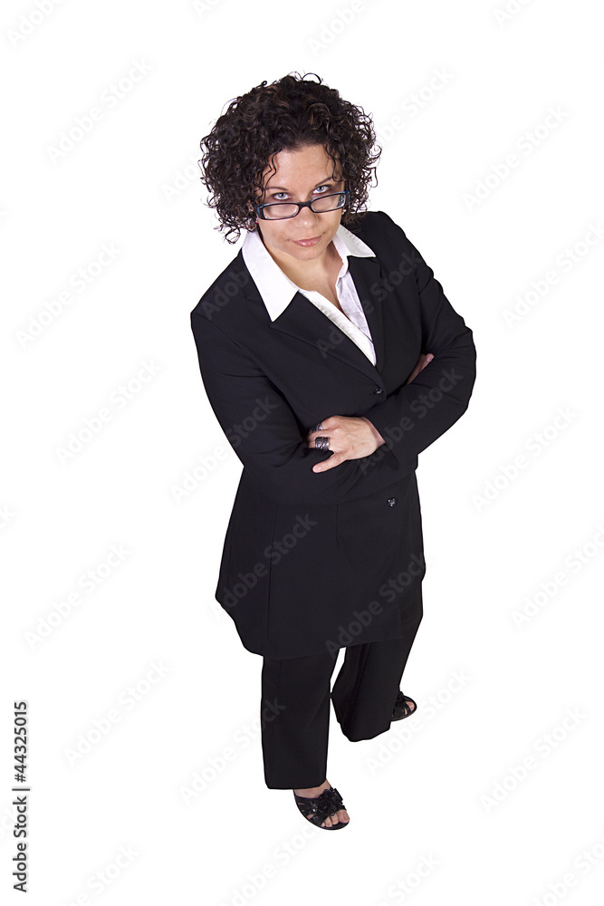 Cute Businesswoman with her arms crossed Cute Businesswoman with her arms crossed