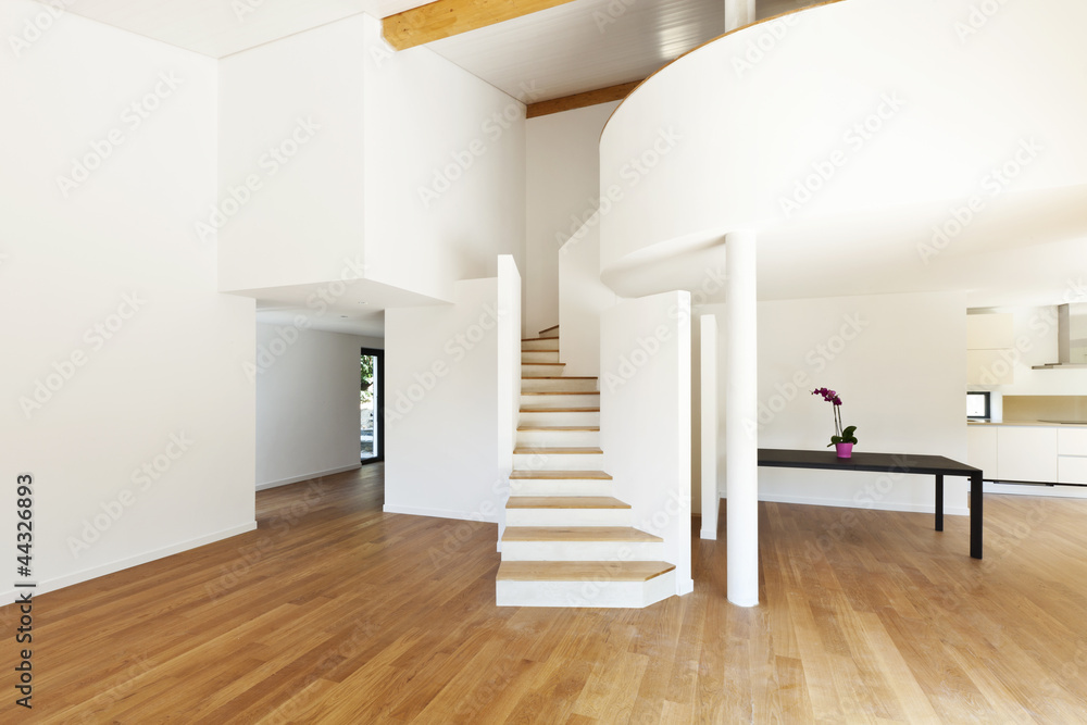 Fototapeta premium interior modern house, large open space