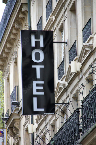 Hotel sign