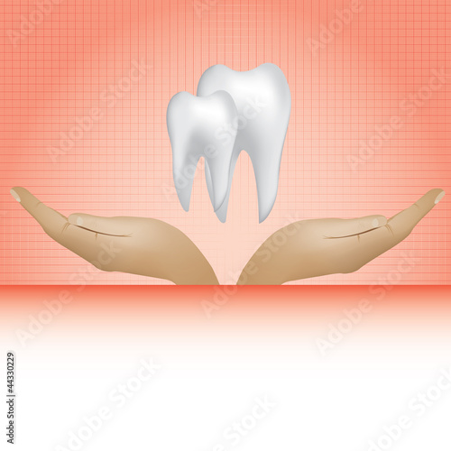 Abstract medical dental background